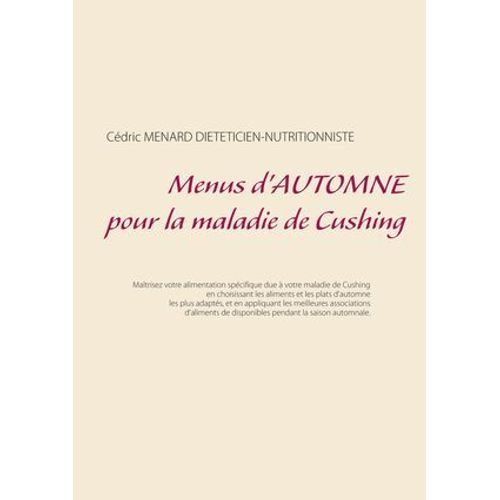 Menus D'automne Pour La Maladie De Cushing