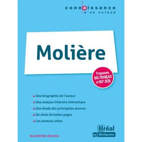 Molière - Programme Bac Français Et Hlp 2025