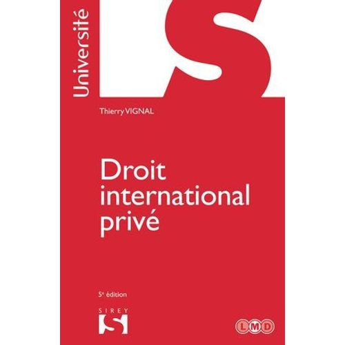 Droit International Privé. 5e Éd.