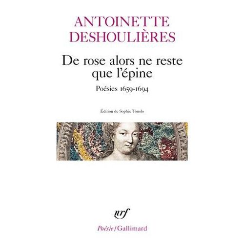 De Rose Alors Ne Reste Que L'épine