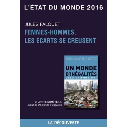 Chapitre L'état Du Monde 2016 - Femmes-Hommes, Lesécarts Se Creusent