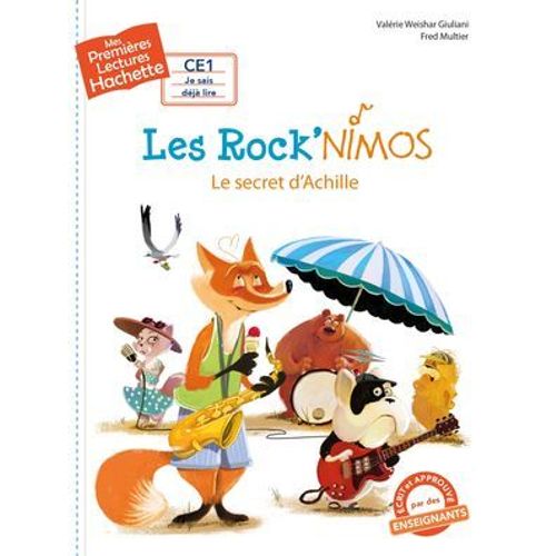 1res Lectures (Ce1) Les Rock'nimos N° 2 : Le Secret D'achille