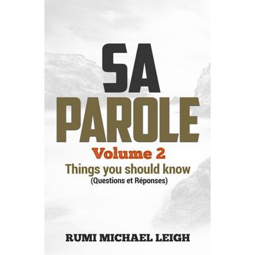 Sa Parole "Volume 2