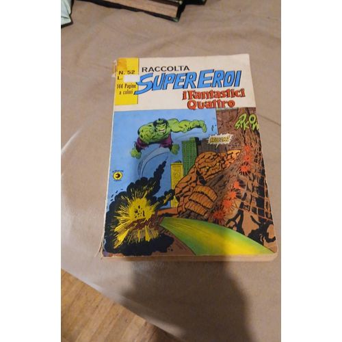 Raccolta Super Eroi I Fantastici Quattro. 52, 144 Pagine.