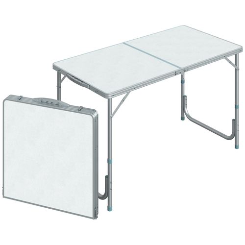 Table De Camping Reception Pliante Portable Pique-Nique Buffet En Aluminium