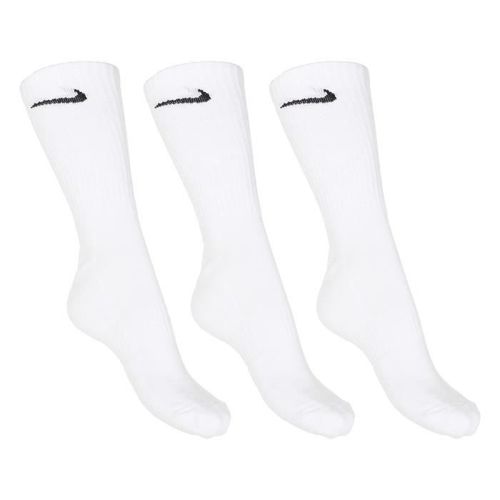 Chaussettes De Training Mi-Mollet Nike Everyday Cushioned (3 Paires) - Blanc