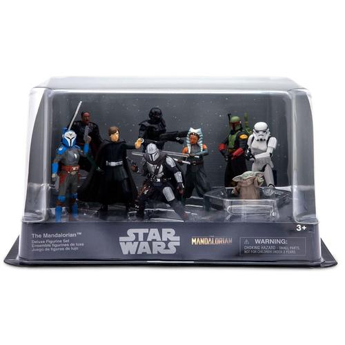 Disney Store Coffret 9 Figurines The Mandalorian Deluxe Set