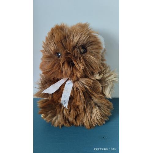 Vintage Peluche Ours Marron-Blanc Gipsy Gros Calin