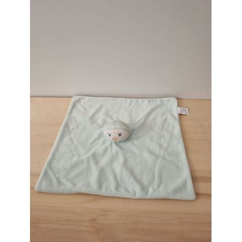 Doudou Oiseau Pingouin Bleu Vert Cadet Rousselle