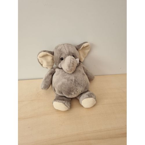 Doudou Éléphant Gris Histoire D'ours