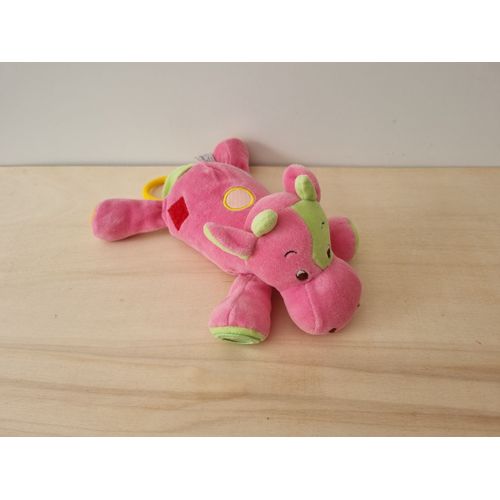 Doudou Vache Rose Verte Anna Club Plush