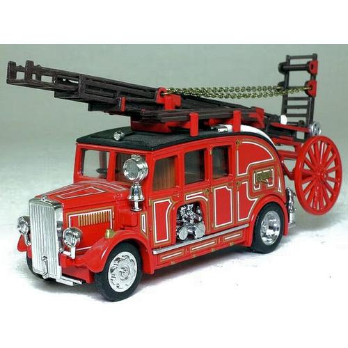 Matchbox Modèles Of Yesteryear Ys-9 1936 Leyland Cub Fire Engine Fk7 Modelisme-Matchbox