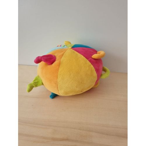 Doudou Peluche Balle Ballon Multicolore Babysun