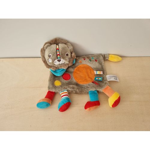 Doudou Lion Gris Multicolore Simba Toys Benelux