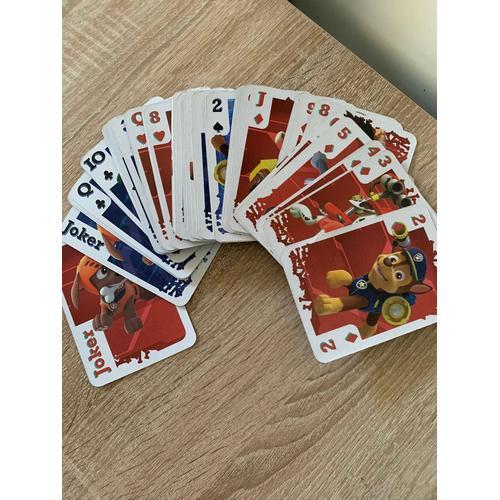 Jeu classique Shuffle Pack 2 Jeux de cartes Pat Patrouille - Jeux  classiques - Achat & prix