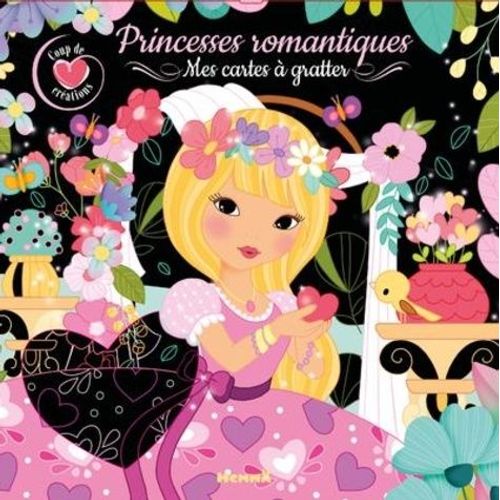 Princesses Romantiques - Mes Cartes À Gratter - Avec 10 Cartes Et 1 Bâtonnet