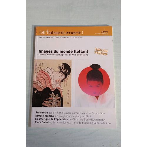 Art Absolument : Images Du Monde Flottant (English Version) Numéro Spécial Automne 2004