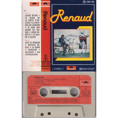 Renaud Rare K7 Cassette Audio
