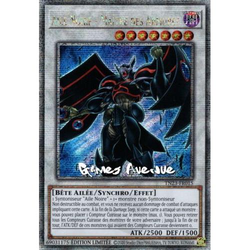 Yu Gi Oh Tn23 Fr015 Aile Noire Maitre Des Armures Ultra Rare