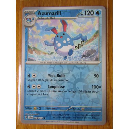 Azumarill - Reverse - 045/193 - Evolutions A Paldea