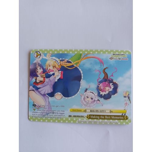 Carte Miss Kobayashi's Dragon Maid