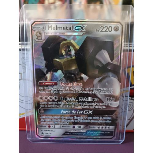 Carte Pokémon Melmetal Gx Sm178 Super Rare Fr Near Mint