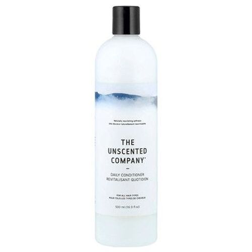 The Unscented Company, Après-Shampooing Quotidien, Pour Tous Types De Cheveux, Sans Parfum, 500 Ml 