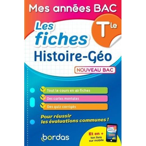 Les Fiches Histoire-Géo Tle