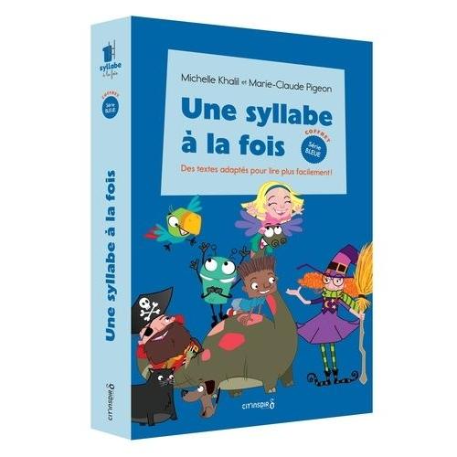 Une Syllabe À La Fois Série Bleue - Coffret 10 Volumes