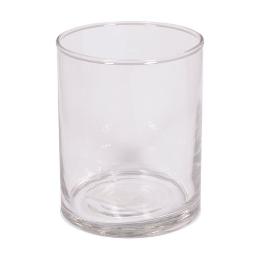 Vase En Verre 8cm Hauteur 10cm