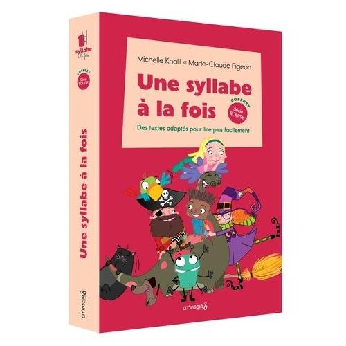 Une Syllabe À La Fois Série Rouge - Coffret 15 Volumes
