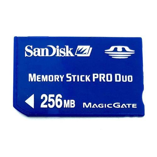 Memory Stick Pro Duo 256mb Sony Psp Playstation Portable Officielle Magicgate