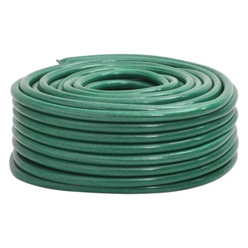 vidaXL Tuyau d'arrosage vert 1" 10 m PVC