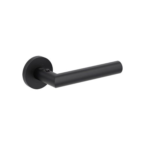 Poignée sécurisée Griffwerk LUCIA PROF - Acier inoxydable solide - Finition Noir Graphite - 38-45mm OS smart2lock 2.0 Rechts - Design épuré et moderne - Pour porte professionnelle