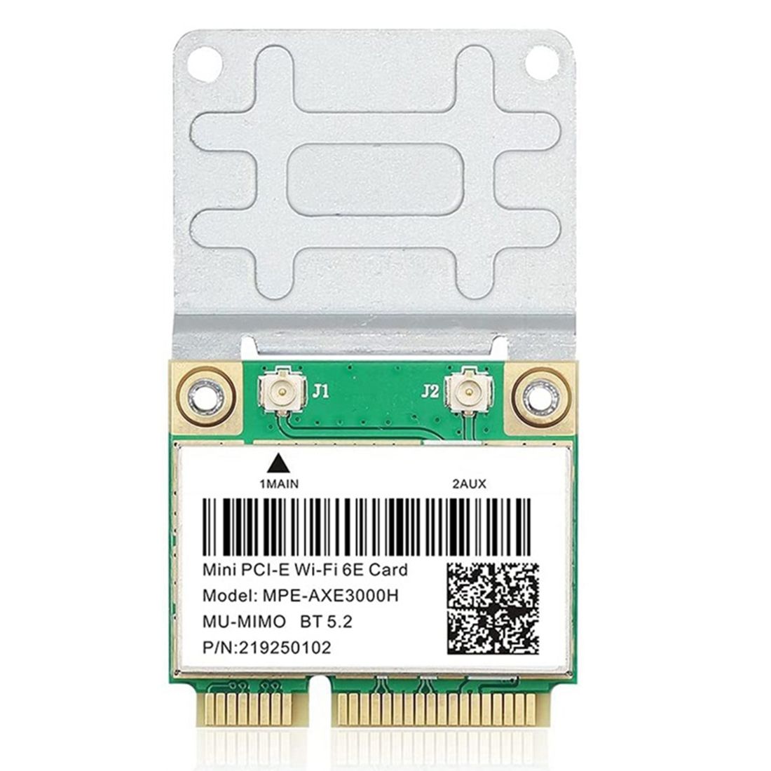-AXE3000H 5374Mbps Wifi 6E Carte Sans Fil AX210 Mini Carte W...
