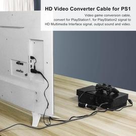 Câble HDMI PS2/PS1 vers HDMI, convertisseur Audio-vidéo, adaptateur PS2  vers HDMI, compatible PS2 vers HDMI – les meilleurs produits dans la  boutique en ligne Joom Geek