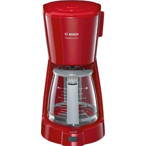 Bosch Compact Class TKA3A034 Extra - Cafetière - 15 tasses - rouge/gris clair