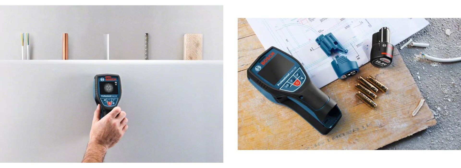 D�TECTEUR MURAL BOSCH D-TECT 120 PROFESSIONAL image 1 | Rakuten