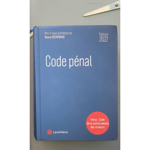Code Pénal 2022