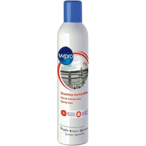 Spray lustrant Polish inox et vitres Wpro IWC015 en aérosol 400 ml