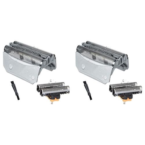 2X 51S - T¿ºte de Rasoir de Rechange pour Rasoir Series 5 51S, Argent
