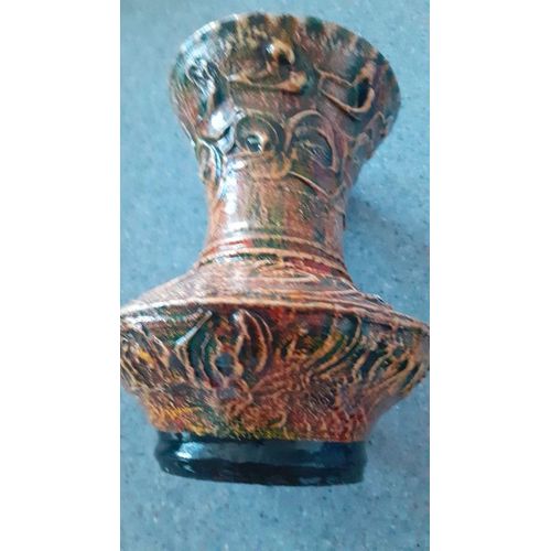 vase orientale céramique peint main