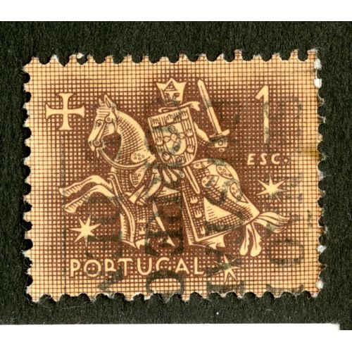 Timbre Oblitéré Portugal, 1 Esc