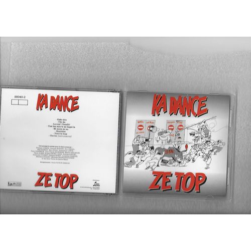 Ka Dance (Yannick Rodony, Max Ransay, Dominique Lorte, Jean-Claude Mondesir, Paulo Albin, Eric Virgal, Tony Chasseur, Zaza...) "Ze Top" (Hibiscus Records / Distribution Coco Sound) (Zouk Rétro)