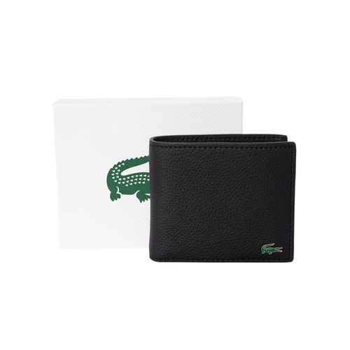 Lacoste Portefeuille de monnaie à billets, Noir