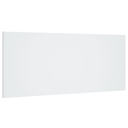 Tête De Lit Accessoire Couchage Chambre À Coucher Meuble 200 X 1,5 X 80 Cm Mdf Blanc Tdl0203747