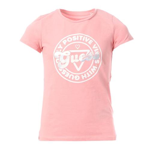 T-Shirt Rose Fille Guess 6yw4