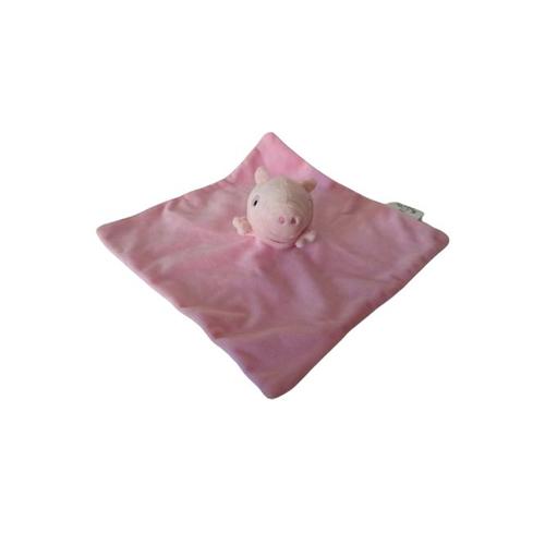 Doudou Cochon Peppa Pig Plat Rose Comme Neuf Sambro