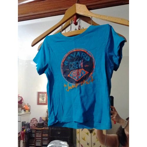 Tee-Shirt Bleu Clair Imprimé Coloré 5 Ans Orchestra.