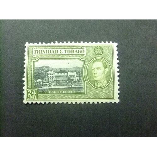 51 Trinidad, Tobago, Colonie Britannique 1938–1944 / Palais Du Gouvernement Roi George V / Yvert 145 Mh